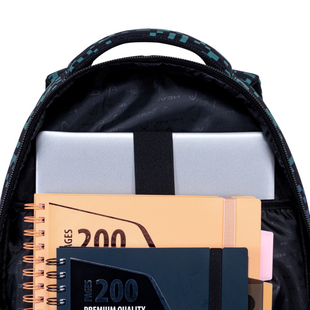 Školní batoh Head GREEN BRICKS, AB300, 502024118