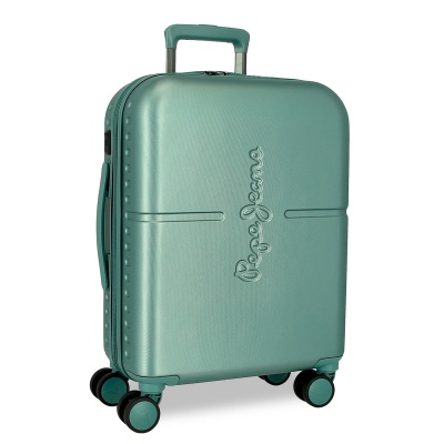 PEPE JEANS Highlight Verde, ABS Cestovní kufr, 55x40x20cm, 37L, 768862B (small exp.)