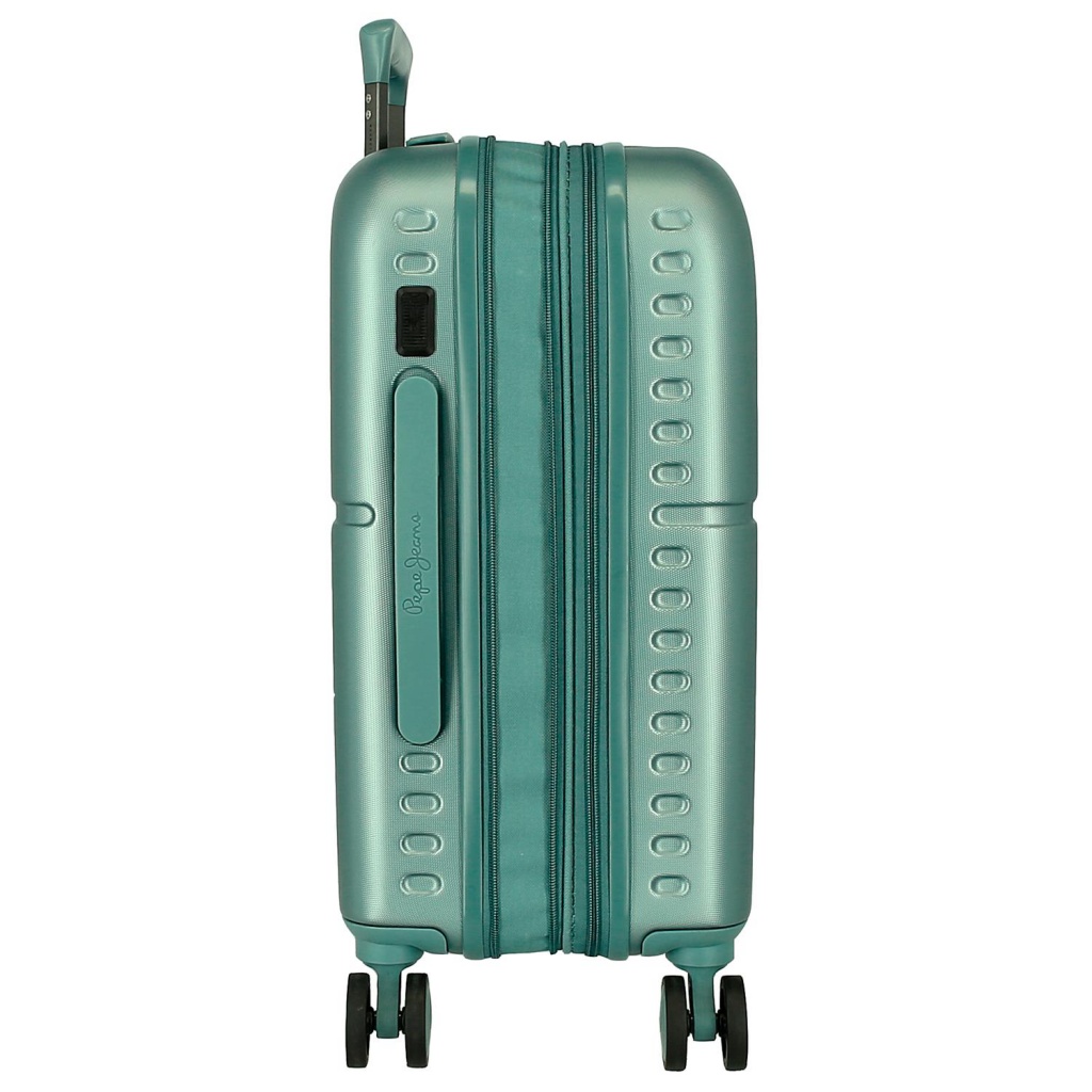 PEPE JEANS Highlight Verde, ABS Cestovní kufr, 55x40x20cm, 37L, 768862B (small exp.)