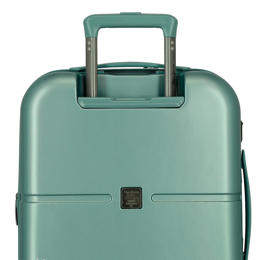 PEPE JEANS Highlight Verde, ABS Cestovní kufr, 55x40x20cm, 37L, 768862B (small exp.)