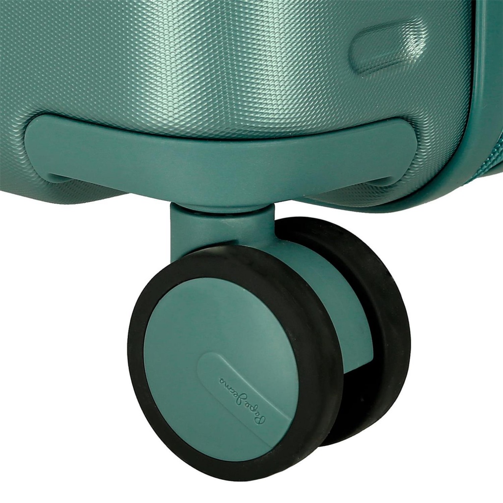 PEPE JEANS Highlight Verde, ABS Cestovní kufr, 55x40x20cm, 37L, 768862B (small exp.)