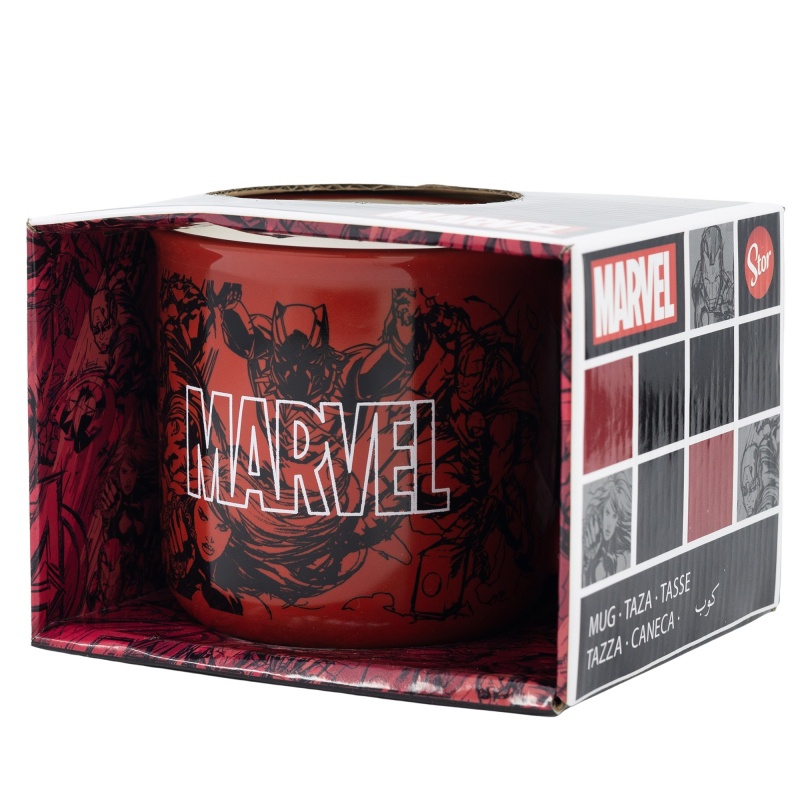 Keramický hrnek Avengers Marvel Pattern, 400ml, 75434 Keramický hrnek Avengers Marvel Pattern, 400ml, 75434