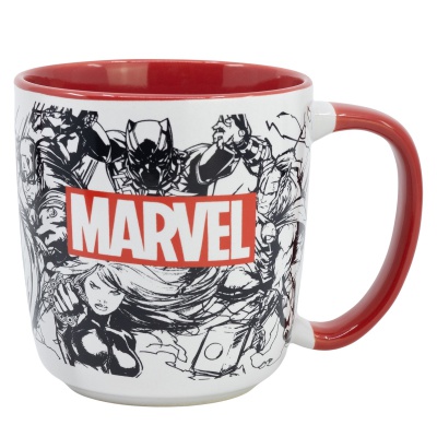 Keramický hrnček Marvel Pattern 380 ml – licenčný