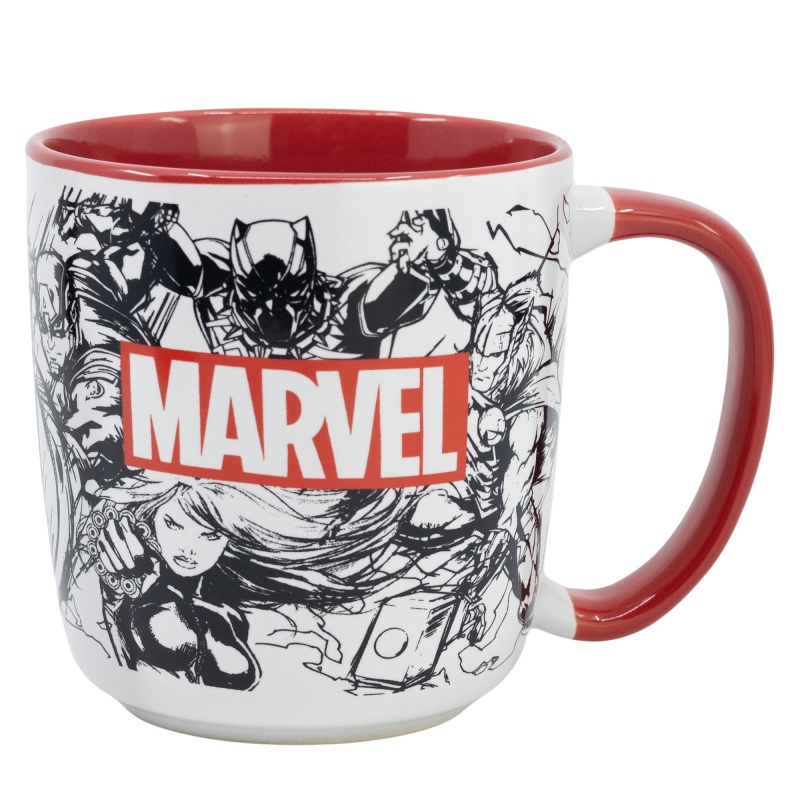 Keramický hrnek Avengers Marvel Pattern, 380ml, 75418