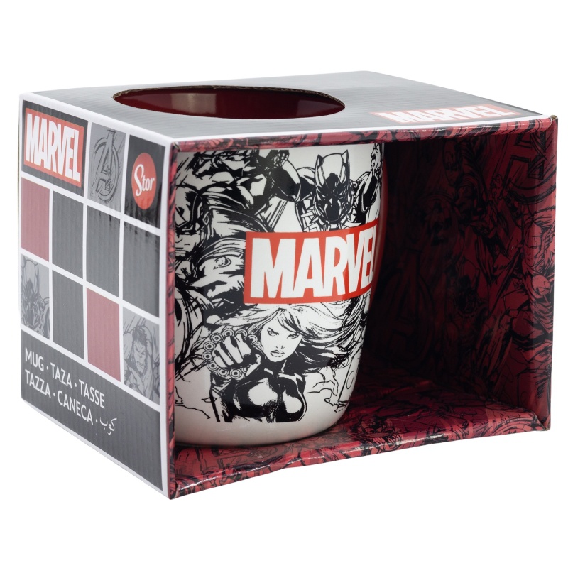 Keramický hrnček Marvel Pattern 380 ml – licenčný