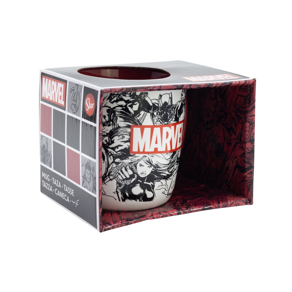Keramický hrnek Avengers Marvel Pattern, 380ml, 75418