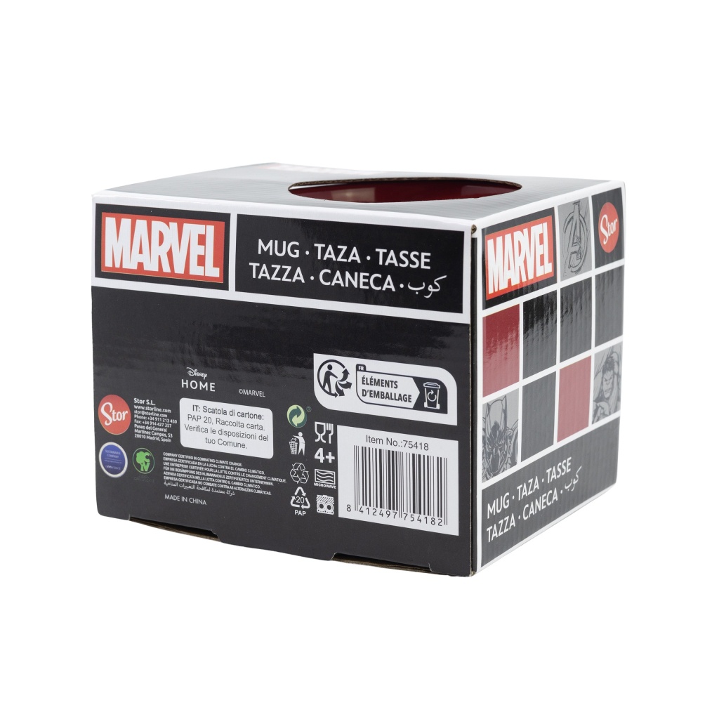 Keramický hrnek Avengers Marvel Pattern, 380ml, 75418