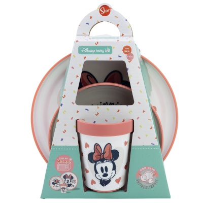 detsky-plastovy-riad-minnie-mouse-micro-tanier-miska-pohar-10795