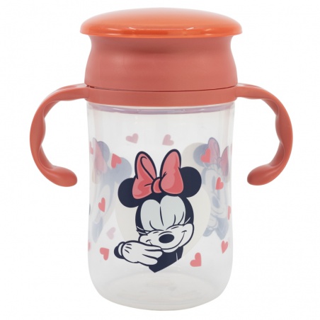 Tréningový hrnček s rúčkami MINNIE  MOUSE, 360ml, 13314