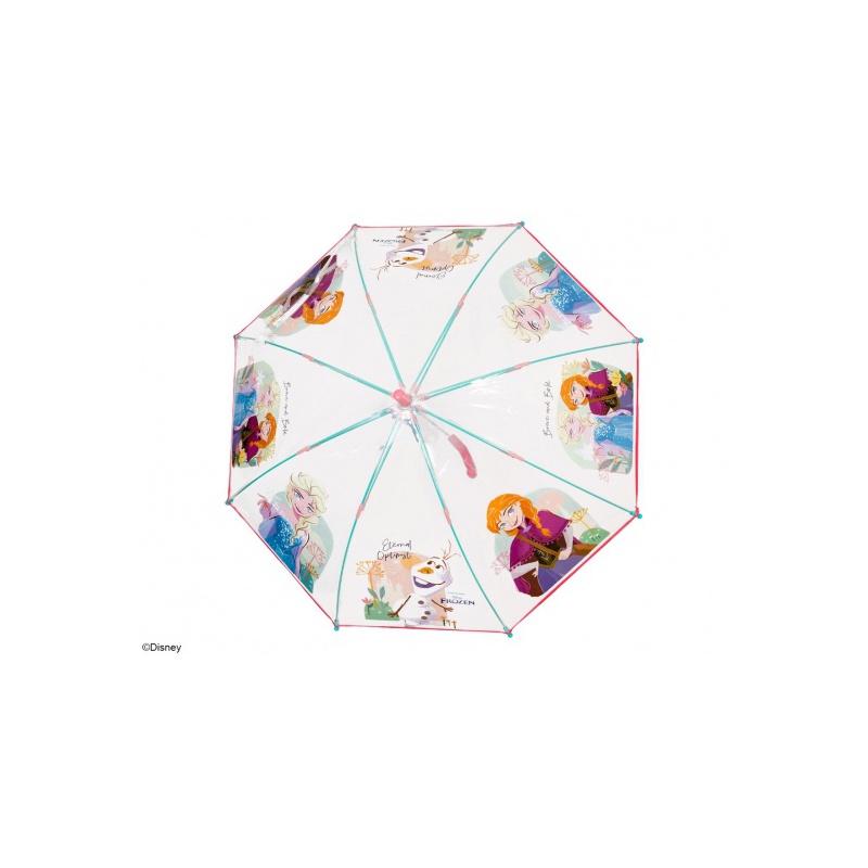 Dívčí deštník DISNEY FROZEN Transparent, 50255 Dívčí deštník DISNEY FROZEN Transparent, 50255