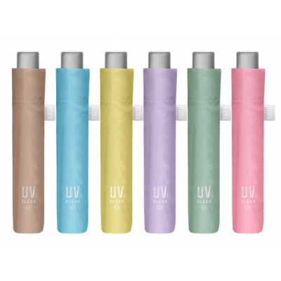 Skládací deštník s UV filtrem Perletti Time / Verde Pastello, 26409 Skládací deštník s UV filtrem Perletti Time / Verde Pastello, 26409