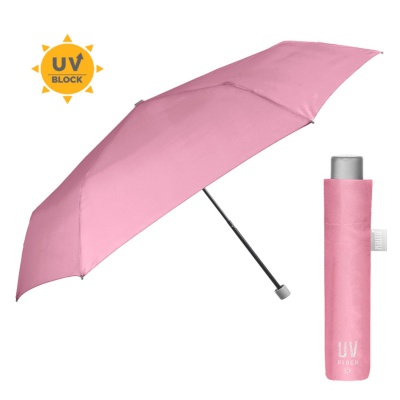 Skládací deštník s UV filtrem Perletti Time / Rosa Pastello, 26409 Skládací deštník s UV filtrem Perletti Time / Rosa Pastello, 26409