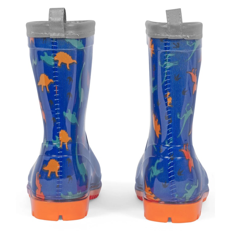 Dětské reflexní holínky Perletti Cool Kids Dinosaur, 15647 Dětské reflexní holínky Perletti Cool Kids Dinosaur, 15647