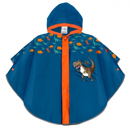 Pláštěnka / pončo Perletti Cool Kids Dinosaur, 3/6 let, 15643