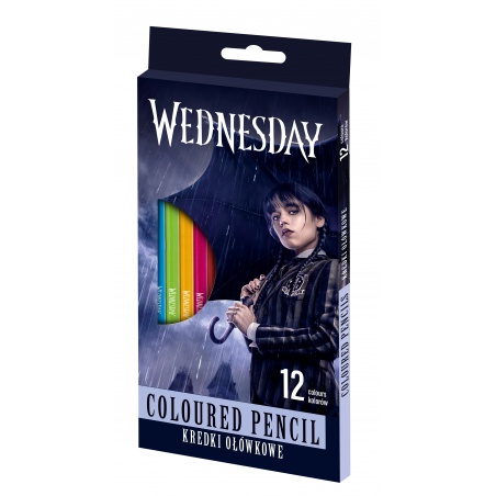 Tříhranné barvičky "Wednesday" - 12 barev, 312024057