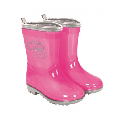 Dětské reflexní holínky Perletti Cool Kids Pink, 15540 Dětské reflexní holínky Perletti Cool Kids Pink, 15540