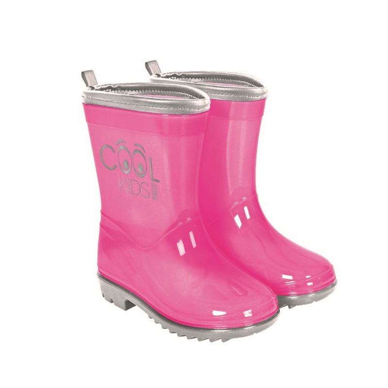 Dětské reflexní holínky Perletti Cool Kids Pink, 15540 Dětské reflexní holínky Perletti Cool Kids Pink, 15540