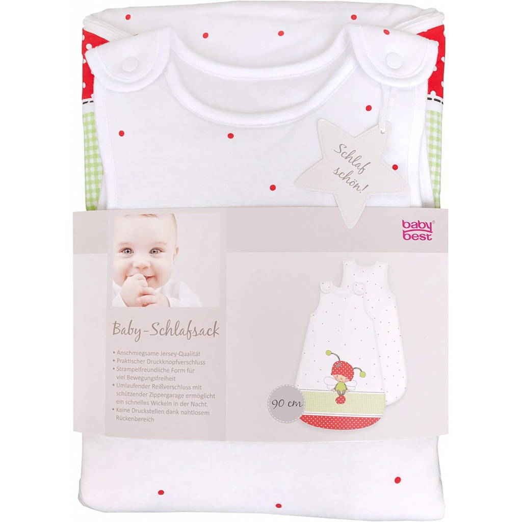 Detský luxusný spací vak 70cm Herding MALÁ LIENKA 0/6mes.