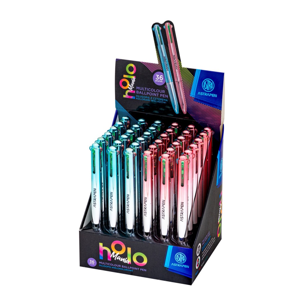 Štvorfarebné pero AstraPEN "HOLOmania" 0,5mm, 201024003