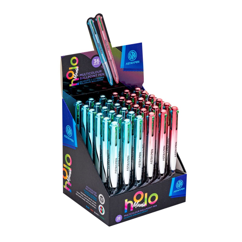 Štvorfarebné pero AstraPEN "HOLOmania" 0,5mm, 201024003