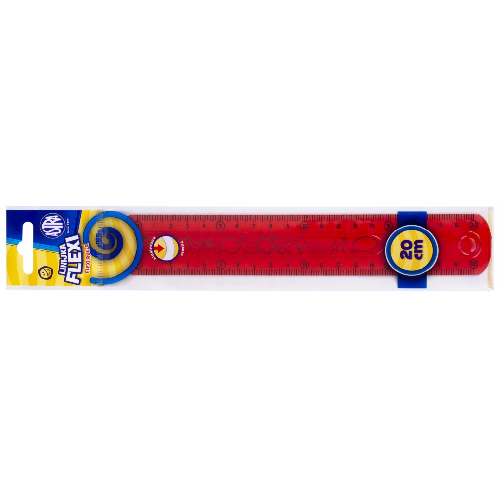 ASTRA FLEXI Pravítko 20cm, mix barev, 424120003