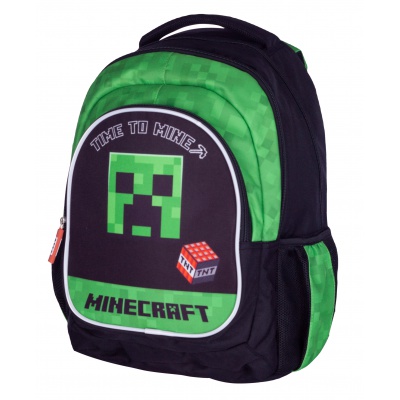Školní batoh pro první stupeň MINECRAFT Time to Mine, AB330, 502022001 Školní batoh pro první stupeň MINECRAFT Time to Mine, AB330, 502022001