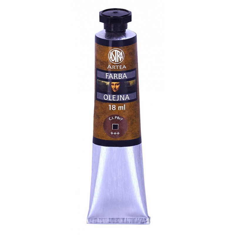 ARTEA Olejová barva Profi 18ml, Burnt Umber / Hnědá Spálená, 83410968 ARTEA Olejová barva Profi 18ml, Burnt Umber / Hnědá Spálená, 83410968