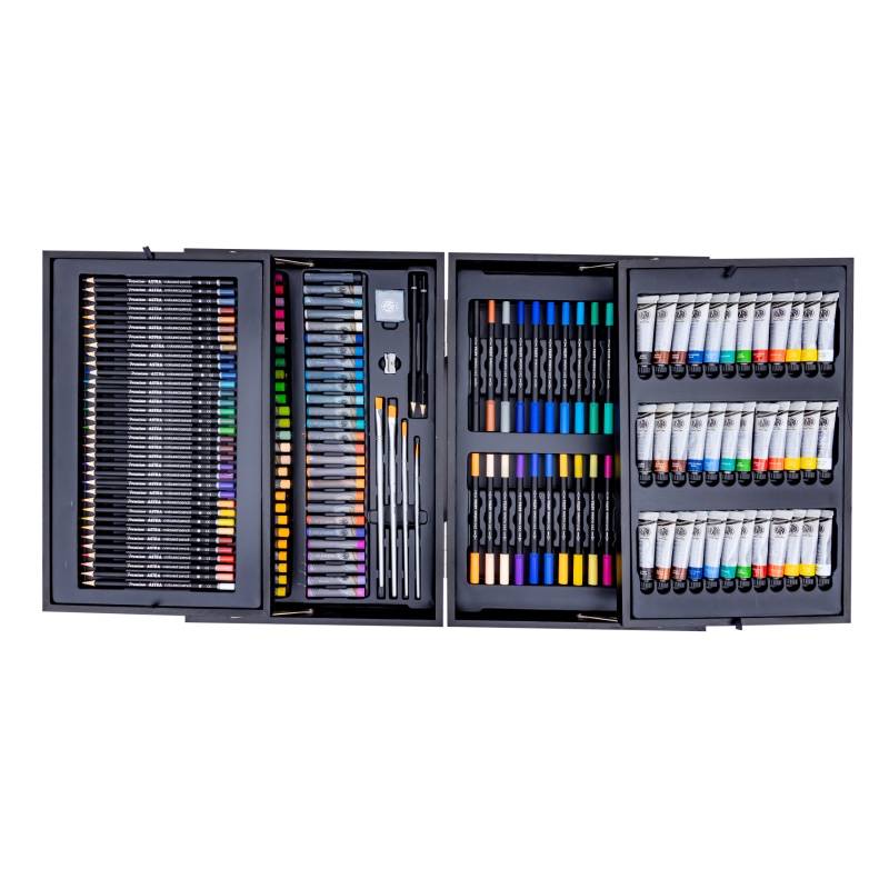 Artea Premium Art Set 218 dielov – luxusná umelecká sada Artea Premium Art Set 218 dielov – luxusná umelecká sada