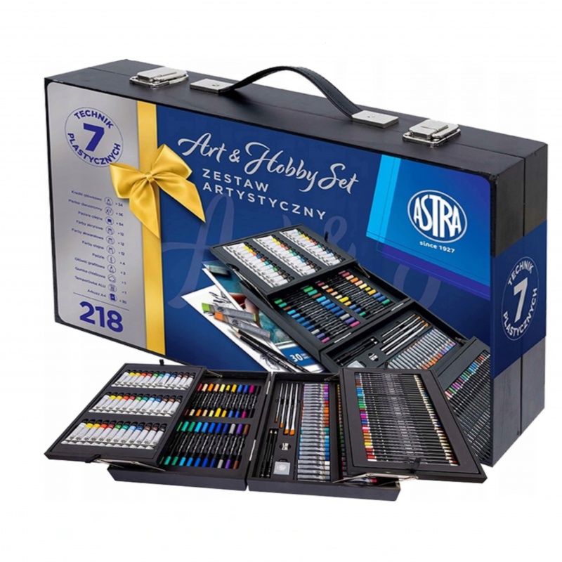 Artea Premium Art Set 218 dielov – luxusná umelecká sada Artea Premium Art Set 218 dielov – luxusná umelecká sada