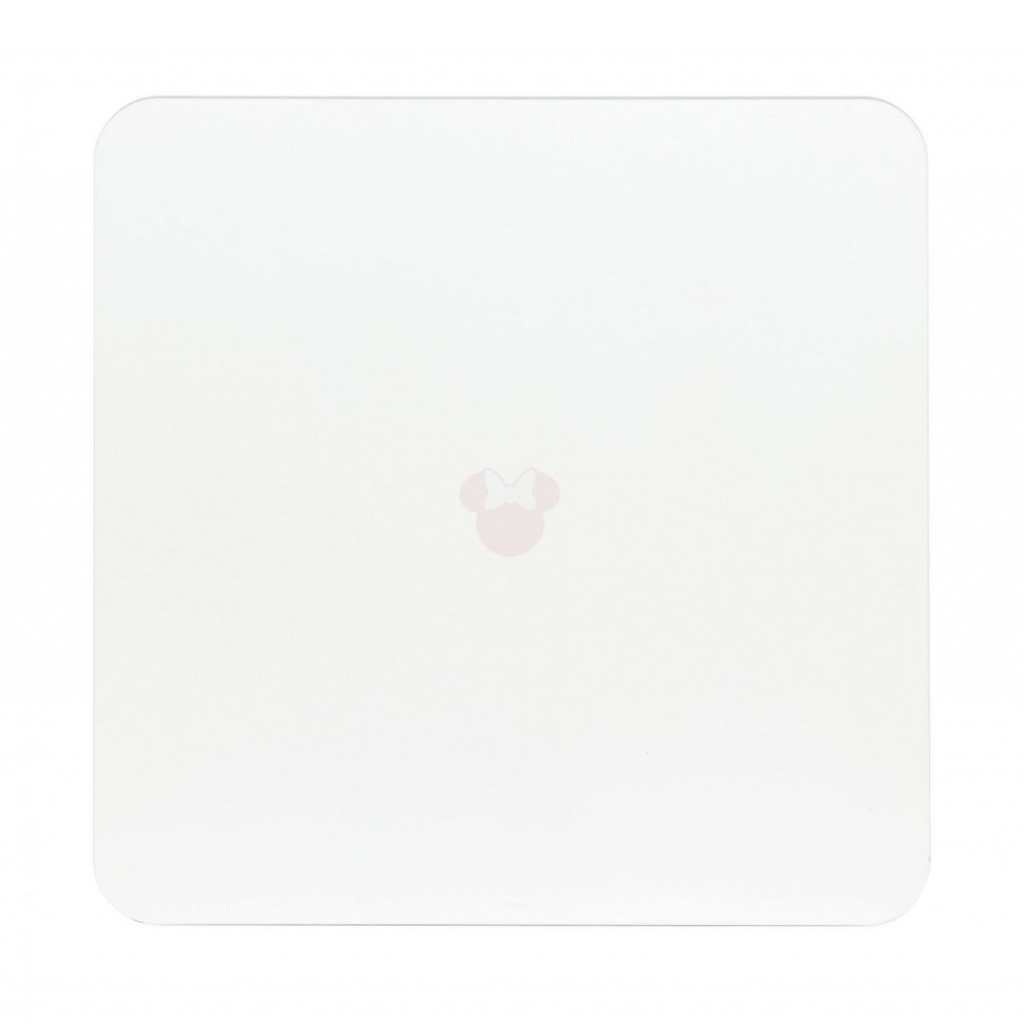 Detský drevený stolík + 2 stoličky MINNIE MOUSE Iconic – zábavný nábytok do detskej izby