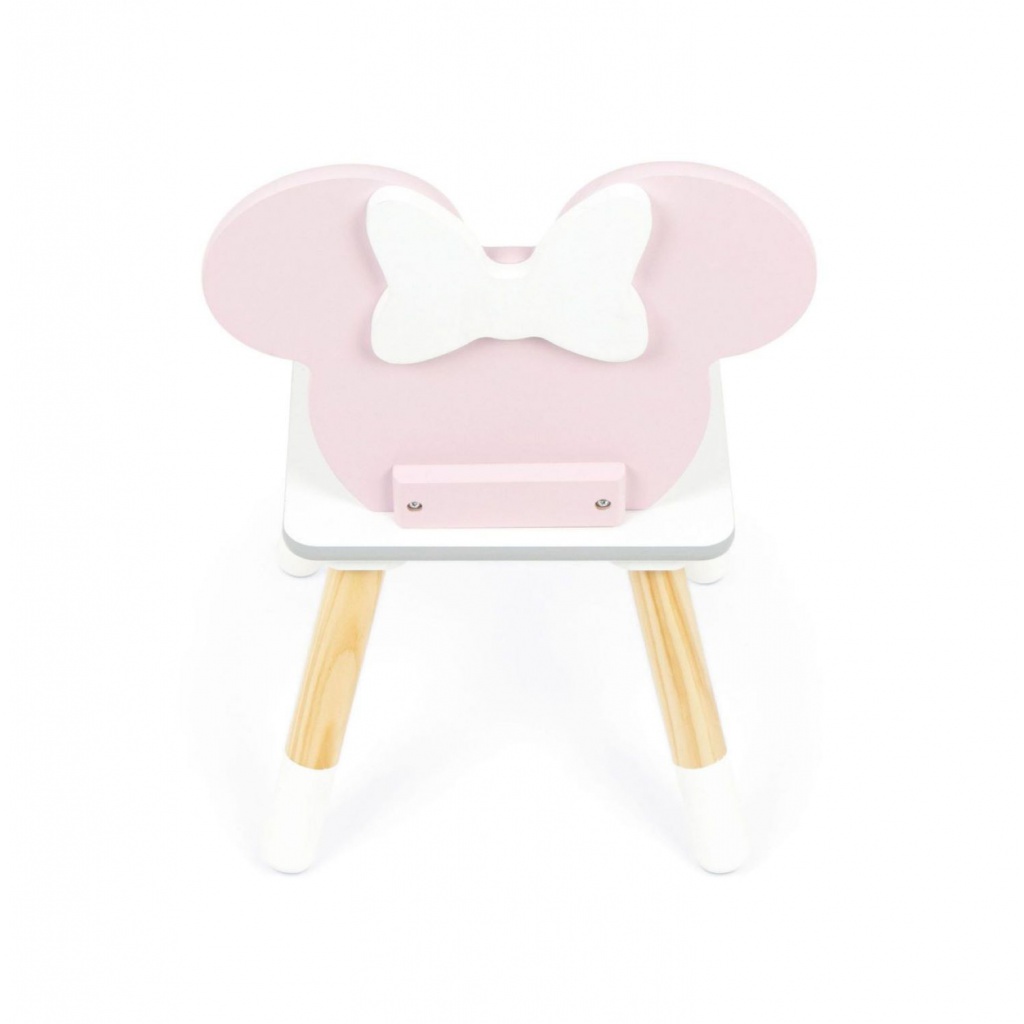 Dětský dřevěný stolek + 2 židle MINNIE MOUSE Iconic, WD16730