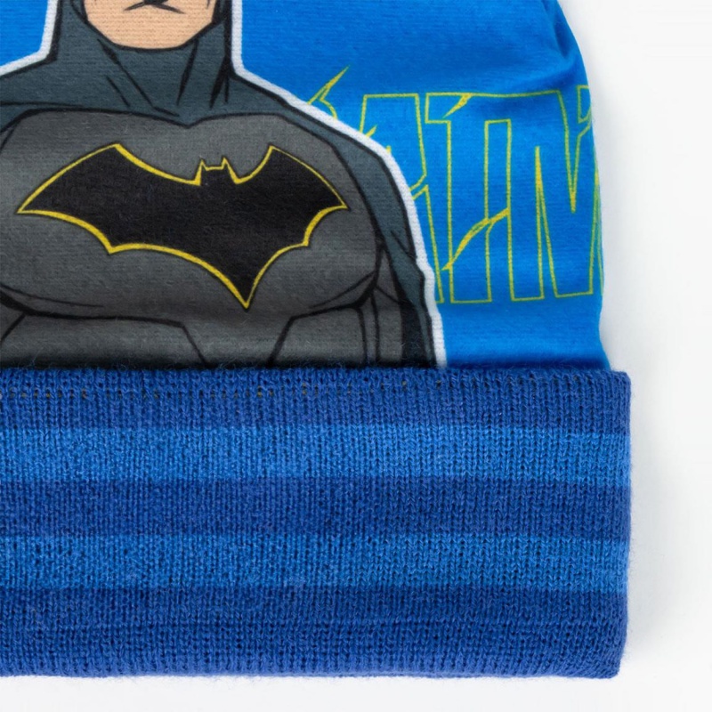 Chlapčenská zimná súprava (čiapka a rukavice) Batman, 2200010265 Chlapčenská zimná súprava (čiapka a rukavice) Batman, 2200010265