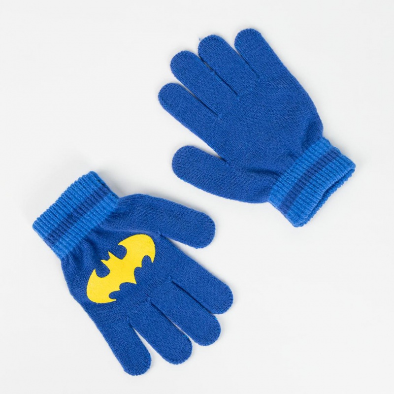 Chlapčenská zimná súprava (čiapka a rukavice) Batman, 2200010265 Chlapčenská zimná súprava (čiapka a rukavice) Batman, 2200010265