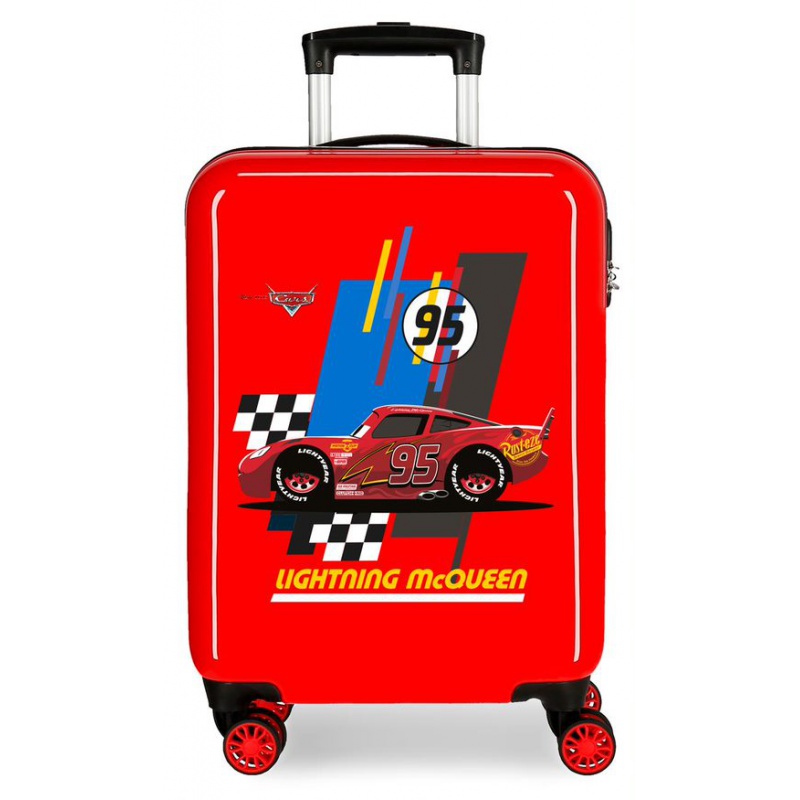 Luxusný ABS cestovný kufor DISNEY CARS McQueen, 55x38x20cm, 34L, 2041722 Luxusný ABS cestovný kufor DISNEY CARS McQueen, 55x38x20cm, 34L, 2041722