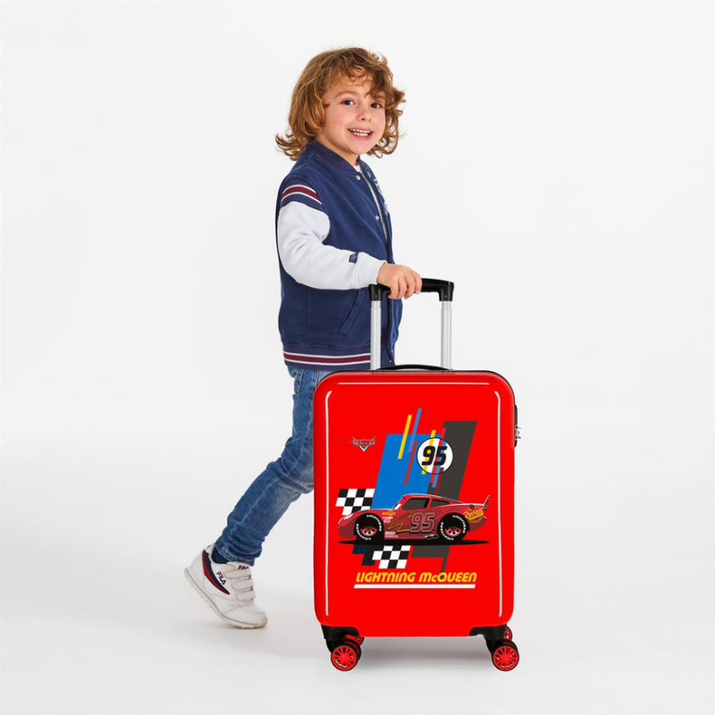 Luxusný ABS cestovný kufor DISNEY CARS McQueen, 55x38x20cm, 34L, 2041722 Luxusný ABS cestovný kufor DISNEY CARS McQueen, 55x38x20cm, 34L, 2041722