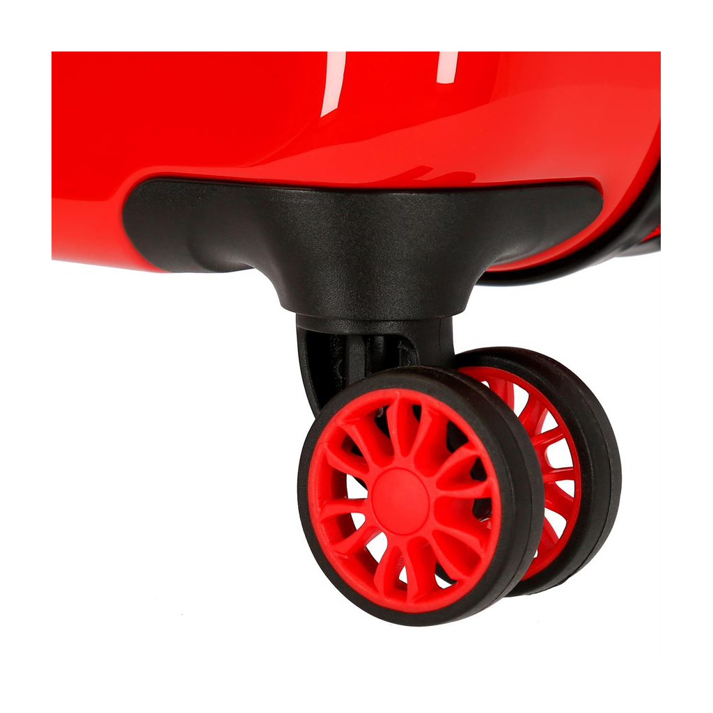 Luxusný detský ABS cestovný kufor DISNEY CARS McQueen – 34L, 55x38x20 cm