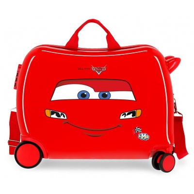 Detský cestovný kufor na kolieskach / odrážadlo DISNEY CARS Red, 2049824 Detský cestovný kufor na kolieskach / odrážadlo DISNEY CARS Red, 2049824