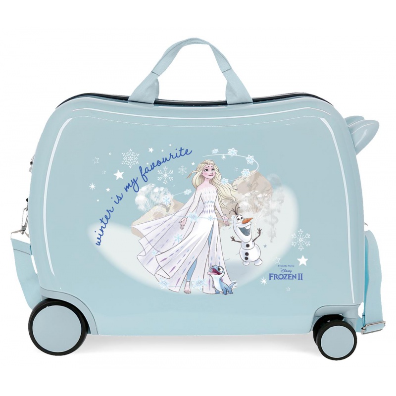 Dětský cestovní kufr na kolečkách / odrážedlo DISNEY FROZEN Winter, 34L, 2319821 Dětský cestovní kufr na kolečkách / odrážedlo DISNEY FROZEN Winter, 34L, 2319821