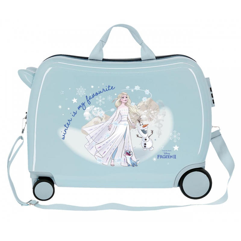 Dětský cestovní kufr na kolečkách / odrážedlo DISNEY FROZEN Winter, 34L, 2319821 Dětský cestovní kufr na kolečkách / odrážedlo DISNEY FROZEN Winter, 34L, 2319821