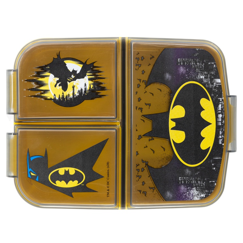 Delený plastový box na desiatu BATMAN, 85520 Delený plastový box na desiatu BATMAN, 85520