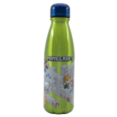 Hliníková láhev simple MINECRAFT 600ml, 40440