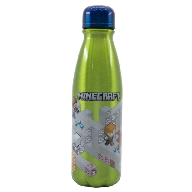 Hliníková láhev simple MINECRAFT 600ml, 40440 Hliníková láhev simple MINECRAFT 600ml, 40440
