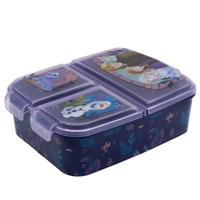 Delený plastový box na desiatu DISNEY FROZEN, 74220 Delený plastový box na desiatu DISNEY FROZEN, 74220