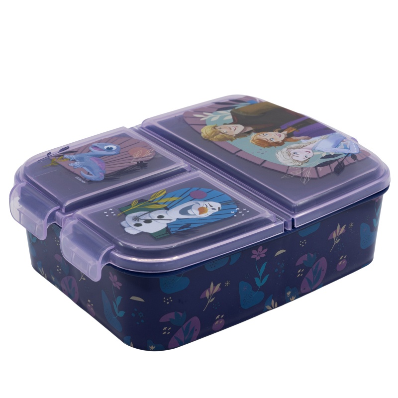 Delený plastový box na desiatu DISNEY FROZEN, 74220 Delený plastový box na desiatu DISNEY FROZEN, 74220