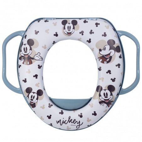 Redukce na WC s držadly - Soft Mickey Mouse Baby Blue, 10471