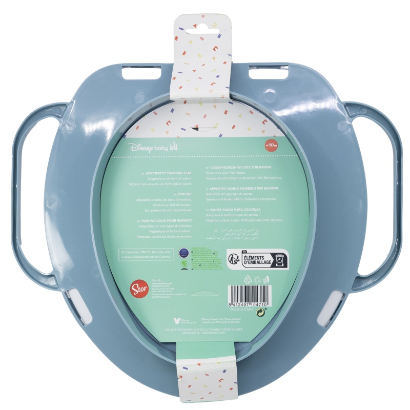 Redukce na WC s držadly - Soft Mickey Mouse Baby Blue, 10471