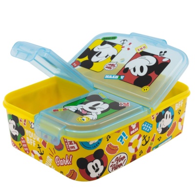 Delený plastový box na desiatu Mickey Mouse Fun-Tastic, 74320 Delený plastový box na desiatu Mickey Mouse Fun-Tastic, 74320