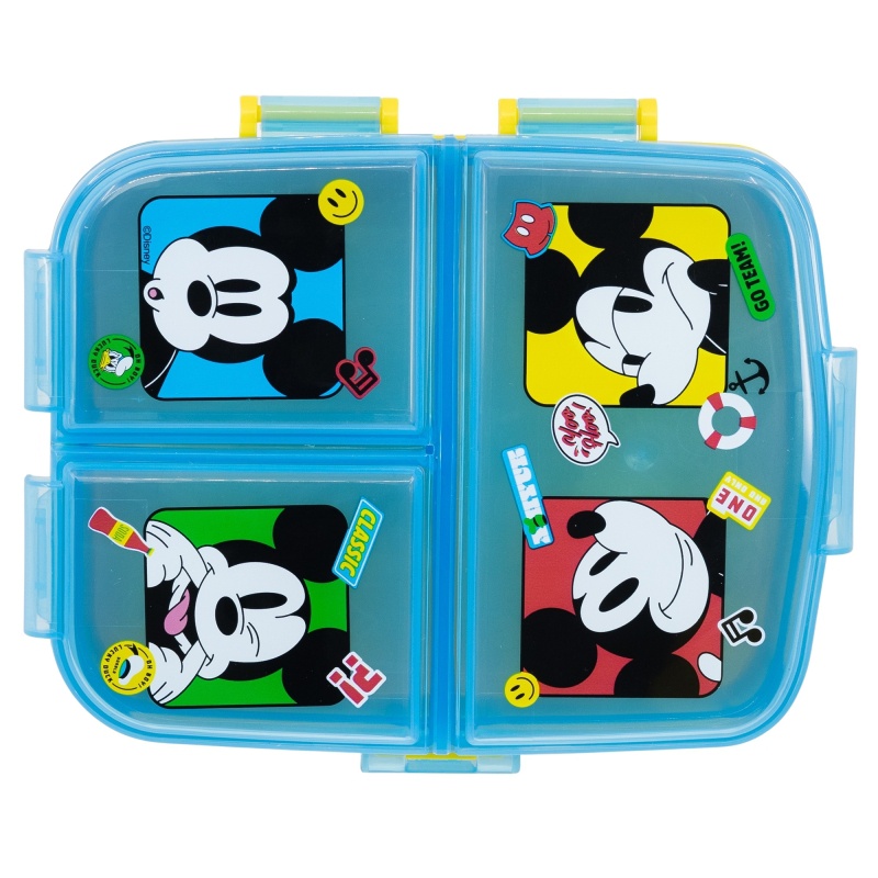 Delený plastový box na desiatu XL, Mickey Mouse Fun-Tastic, 74399 Delený plastový box na desiatu XL, Mickey Mouse Fun-Tastic, 74399