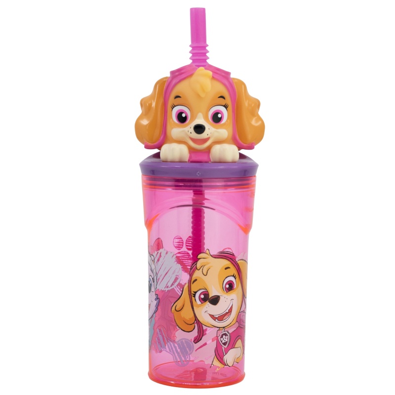 Plastový 3D pohár s figúrkou Paw Patrol Skye, 360ml, 74566 Plastový 3D pohár s figúrkou Paw Patrol Skye, 360ml, 74566