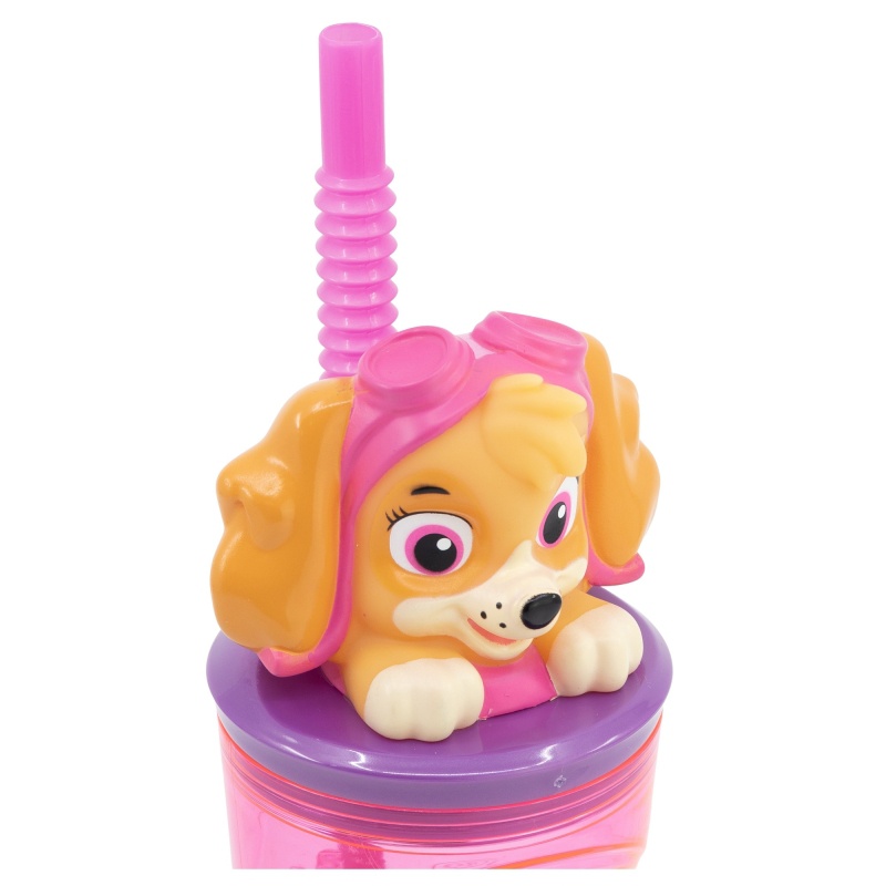 Plastový 3D pohár s figúrkou Paw Patrol Skye, 360ml, 74566 Plastový 3D pohár s figúrkou Paw Patrol Skye, 360ml, 74566